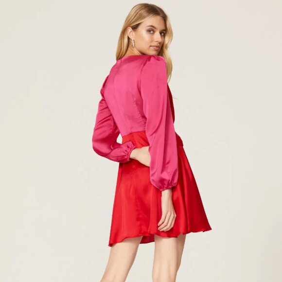 Milly stella satin dress size 0 - Picture 3 of 9